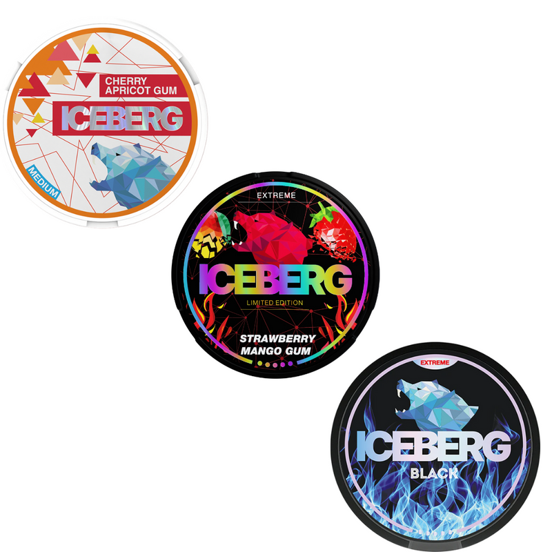 COMBO ICEBERG 3 Unid - Escolha os sabores