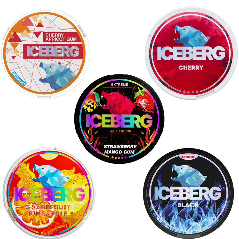 COMBO ICEBERG 5 Unid - Escolha os sabores