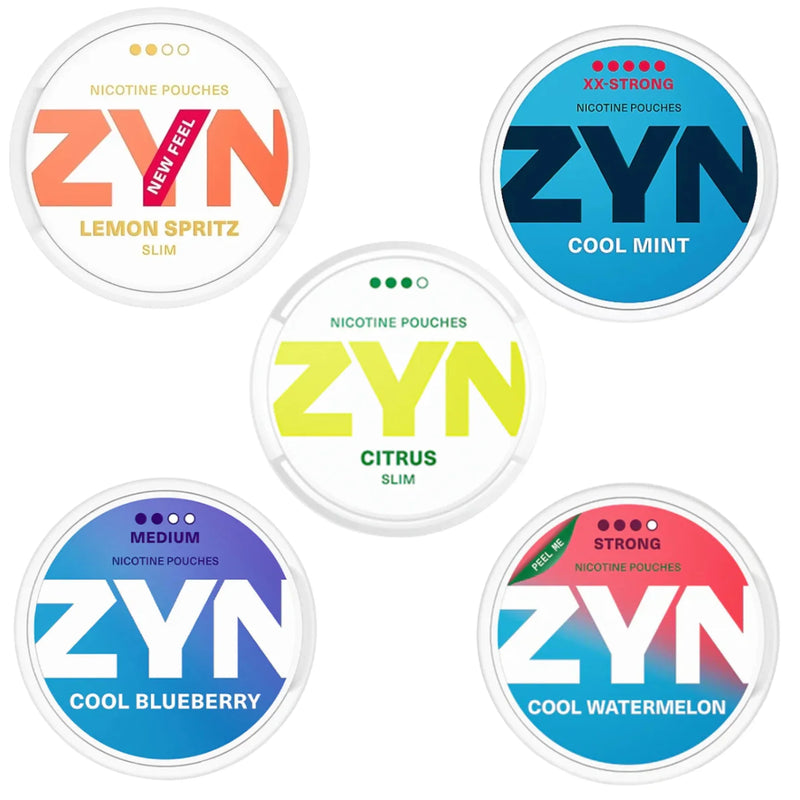 Combo ZYN cores PACK 5