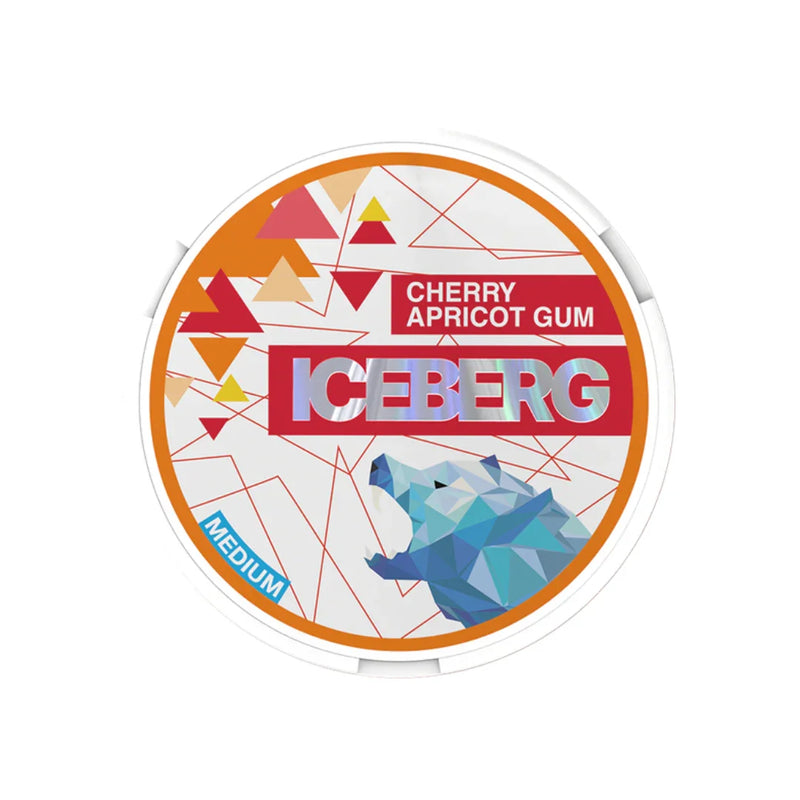 ICEBERG Cherry Apricot Gum 50mg