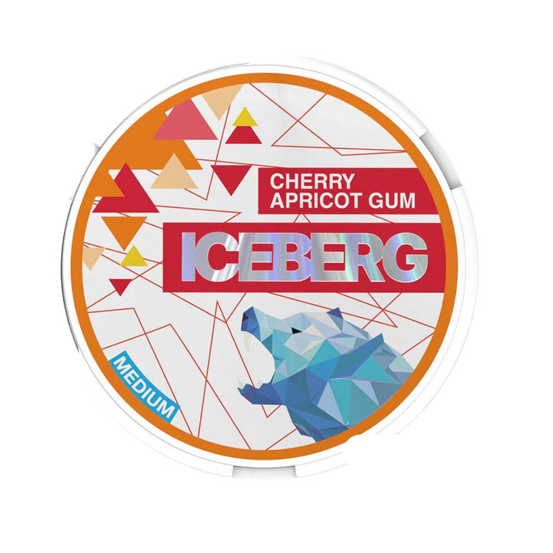 ICEBERG Cherry Apricot Gum 20mg