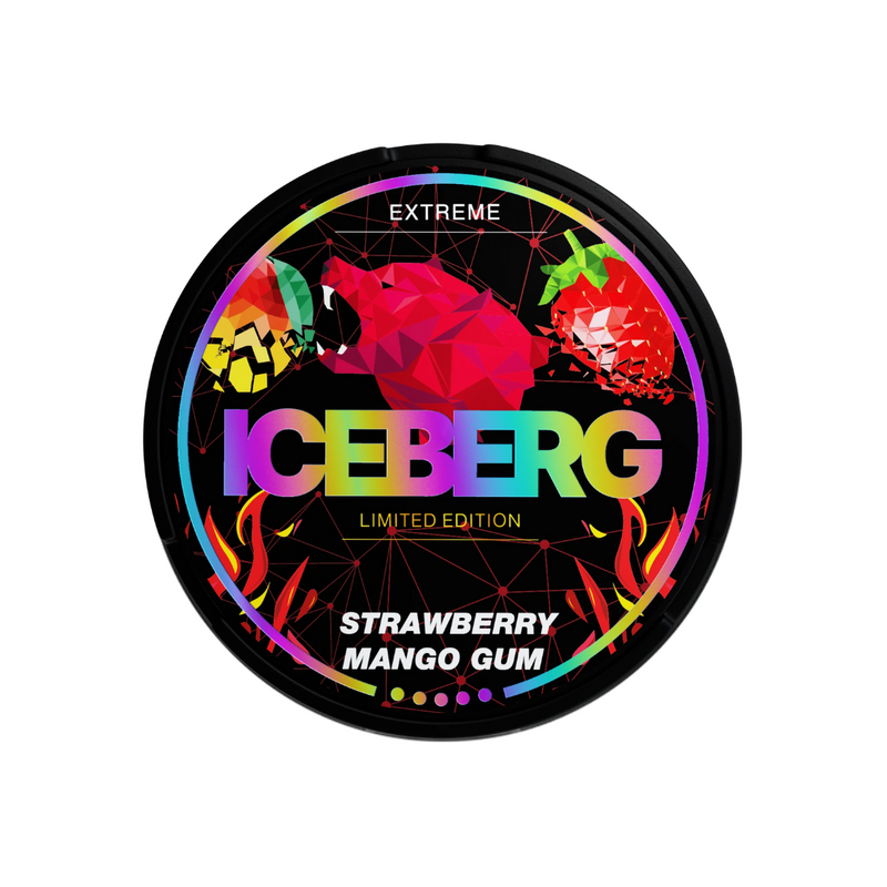 ICEBERG Strawberry Mango Gum 50mg