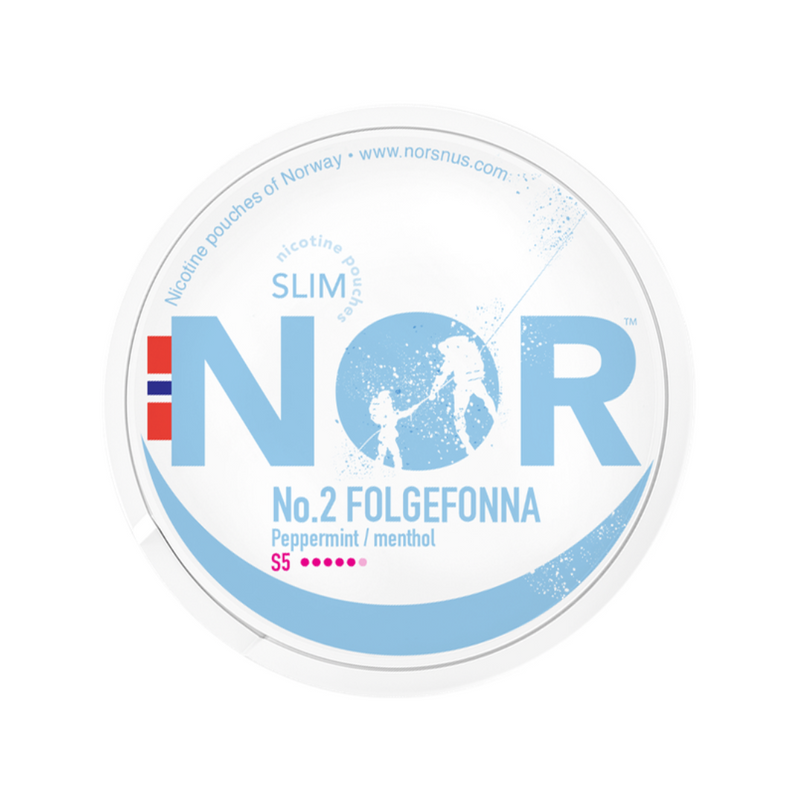 NOR Folgefonna No.2 Peppermint/Menthol 16mg