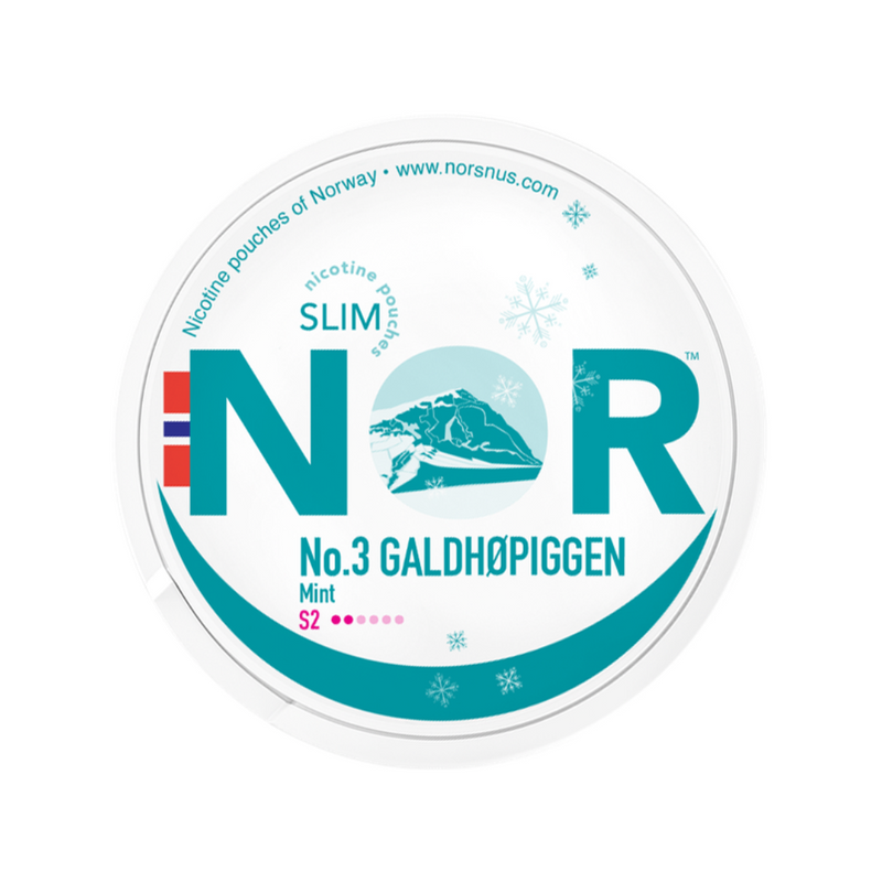 NOR Galdhopiggen No.3 Mint 8mg