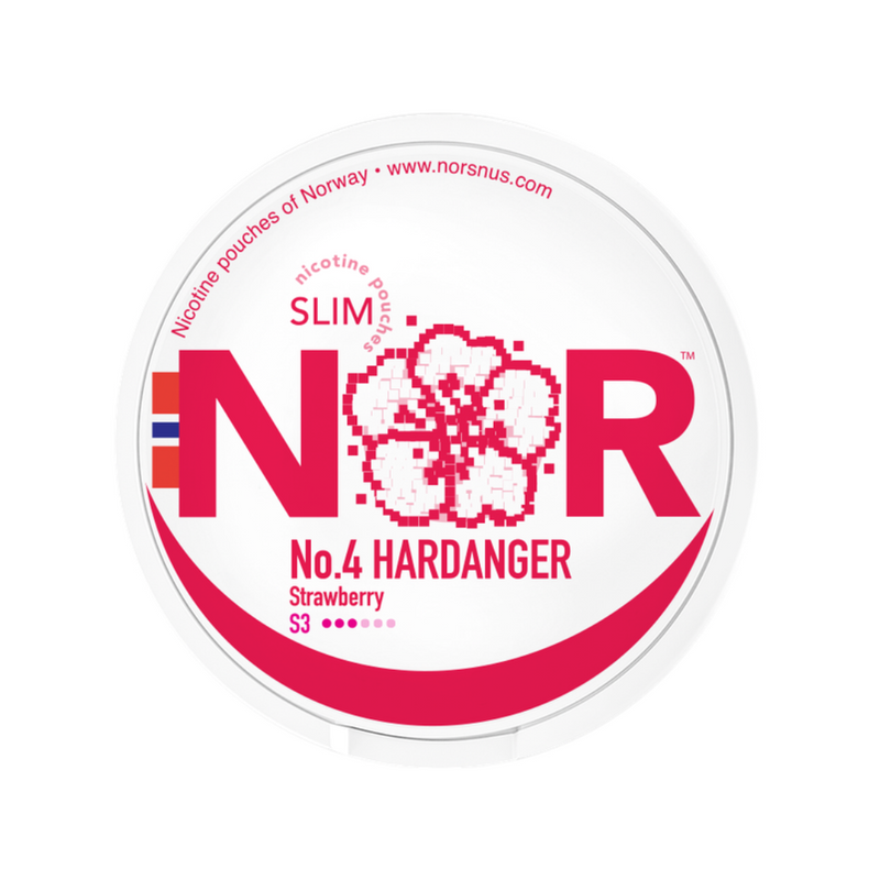 NOR Hardanger No.4 Strawberry 12mg